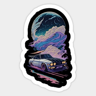 Under the Moon's Glow Sticker